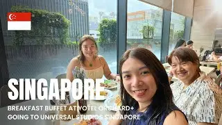 Singapore Vlog 🇸🇬 : Breakfast Buffet at YOTEL ORCHARD+ Going to Universal Studios Singapore