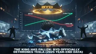 The King Has Fallen: BYD Officially Dethrones Tesla