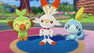 Cinematic Intro Starter Pok&eacute;mon - Pok&eacute;mon Sword & Shield