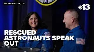 Rescued astronaut thanks Trump, Musk in first interview since returning to Earth