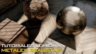 LUMION 10 CREAR TEXTURAS METALICAS REALISTAS