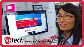 faytech at Computex 2018 - showing our 55