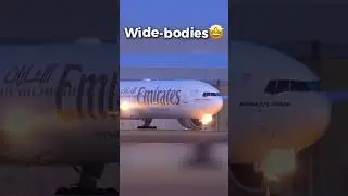 Narrow Bodies are cool but&hellip;. Wide bodies😍🤩✈️ #aviation #shorts