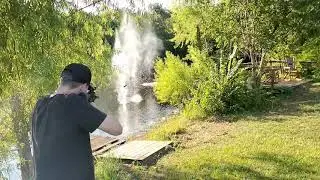 Slow Mo Shootout - Weatherby, AR, Sr40, Czech point .38