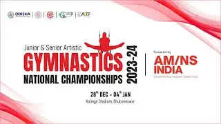 🔴 LIVE || Gymnastics National Championship 2023-24 || Junior & Senior Artistic || Kalinga Stadium