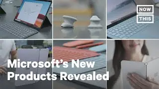 Microsoft Revealed 6 New Products Including a Dual-Screen Phone and Wireless Earbuds | NowThis