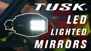 Tusk UTV LED Sideview Mirrors
