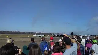 Shockwave jet truck vs plane drag race! 2018