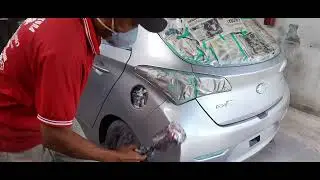 Hoje estamos fazendo o serviço de pintura do HD20 
