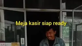 meja kasir standrat GO READY