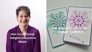 Snowy Delights Decorative Masks
