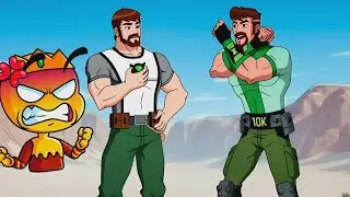 BEN 10,000 Supreme vs BEN 10,000 Omniverse Animated | Abeia