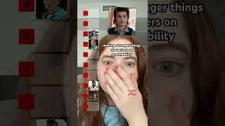 ranking stranger things characters on smashability🤣 #sadiesink #strangerthings #maxmayfield #funny