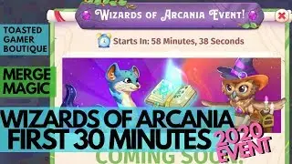 Merge Magic Wizards Of Arcania 2020 Event &bull; First 30 Minutes Strategy Tips ☆☆☆