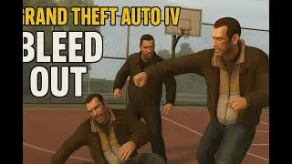 GTA 4 – Bleed Out Mission | Saving Roman from Albanian Thugs on the Basketball Court
