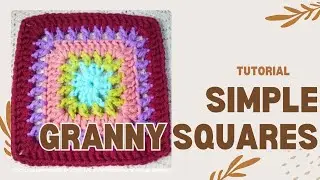 Simple Granny Square   7 of 365 Days of Granny Squares