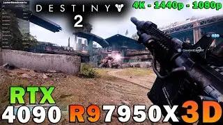 Destiny 2 | Ryzen 9 7950X3D | RTX 4090 | 4K - 1440p - 1080p | Maximum Settings