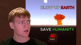 If I Click This Button Humanity ENDS... (Moral Dilemma: The Interview)