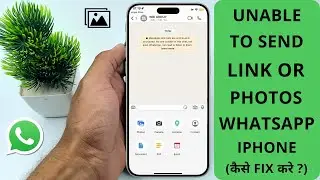 Unable to Send Link or Photos on WhatsApp iPhone | How to Fix?