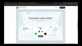 Converting a Dribbble Design into a Stunning Website with React & Tailwind! 🚀
