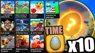 GETTING x10 EASY Time Egg Badges! (ROBLOX THE HATCH EVENT)