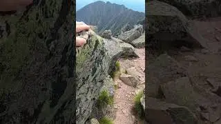 Hiking the Knife Edge, Full length on Saltyhead Adventures.
