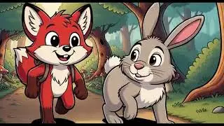 The Little Fox and the Lost Rabbit 🦊🐰 | Best Bedtime Stories for Kids | Friendship