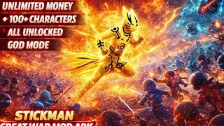 Stickman Great War Mod APK Download | Unlimited Money 2026 | हिंदी में डाउनलोड | 