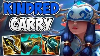 KOREAN CHALLENGER KINDRED SOLO CARRYING HIS TEAM! | CHALLENGER KINDRED JUNGLE GAMEPLAY | 12.10