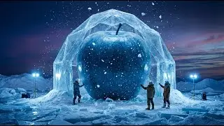 Growing a Giant Blue Apple in &minus;40&deg;C | Frozen Harvest Experiment