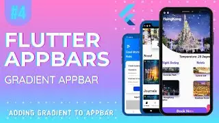Flutter Gradient AppBar || Adding Gradient to AppBar || Flutter AppBars