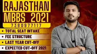 Rajasthan NEET 2021 | Cut Off | AIQ & State Quota | Minimum Marks Required for Govt Medical College