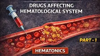 Hematinics in Pharmacology | Drugs Affecting Hematological System (Part 1) explained by Tutor