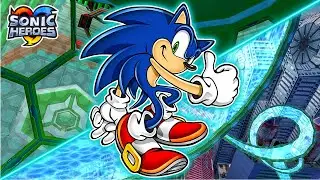 Sonic Adventure DX: Sonic Heroes Grand Metropolis Stage Mod Playthrough!