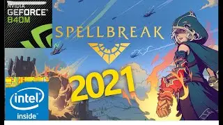SpellBreak (2021) on Nvidia GeForce 840m + i7 4710HQ