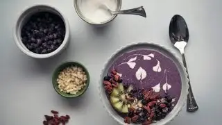 Blueberry Protein Smoothie Bowl | Slenderberry