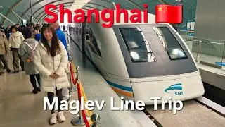 Floating Through Shanghai: The World's Fastest Train in 4K