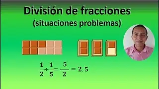 DIVISIÓN DE FRACCIONES PROBLEMAS