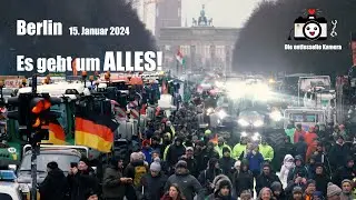 Bauernproteste, Berlin 15. Januar 2024  Es geht um den gesamten Mittelstand