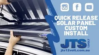 Quick Release Solar Panel - Custom Install