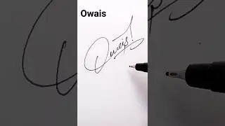 🔥Owais request Don ✍️😱#shortfeed #shorts #signature #youtubeshorts