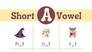 Phonics CVC words fun activities #shorta #english #kindergartenlearning 
