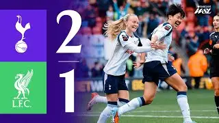 Tōko scores her first goal 🤩 | Spurs Women 2-1 Liverpool | WSL Highlights 📺