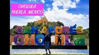 Cholula, Puebla Mexico. Exploring Underground Tunnels and Pyramid.
