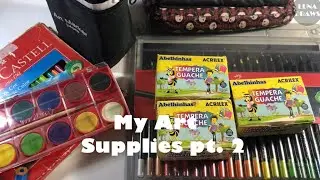 My Art Supplies pt. 2 | Luna Draws