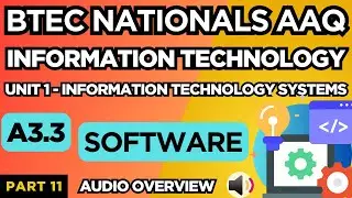 BTEC Nationals IT AAQ | Модуль 1 ИТ | Системы | 