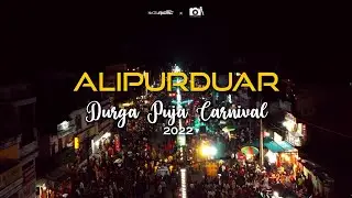 Alipurduar Durga Puja Carnival 2022 | Drone View