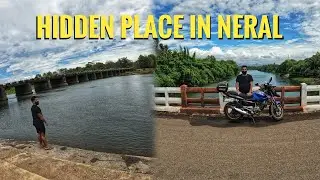 नेरळच्या (उल्हास) नदीवर निवांत । Hidden Place in NERAL । Motovlog । #DOUBLESEATwithSwapnil