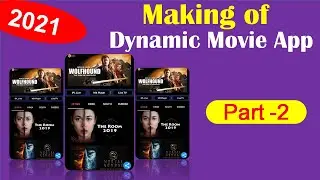 Dynamic Movie App Making Part 2  l   Kodular Free Aia  l  Kiwanokit