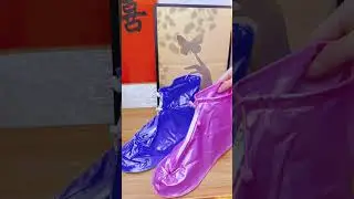 Waterproof Rain Shoe Covers &ndash; Reusable Non-Slip Overshoes for Outdoor Protection